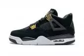 air jordan 4 chaussures royalty black 308497-032